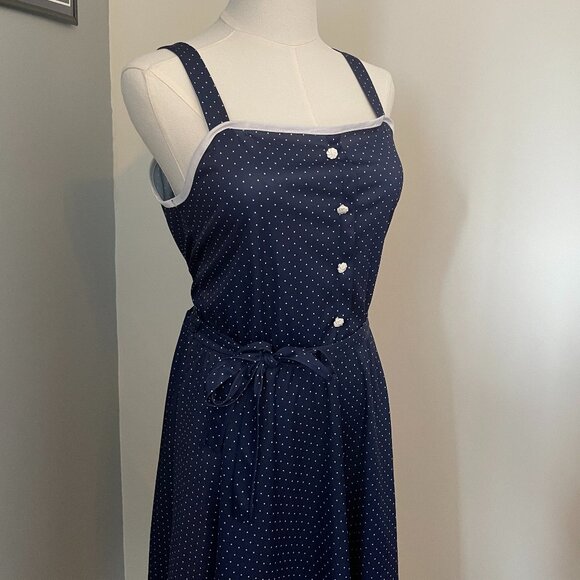 Vintage 1980s Sears Dress - Picture 3 of 5